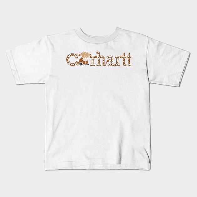 highland-cow-carhartt-To-enable-all products, your file Kids T-Shirt by ceiling awesome